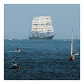 Tall ship race falmouth, cornwall